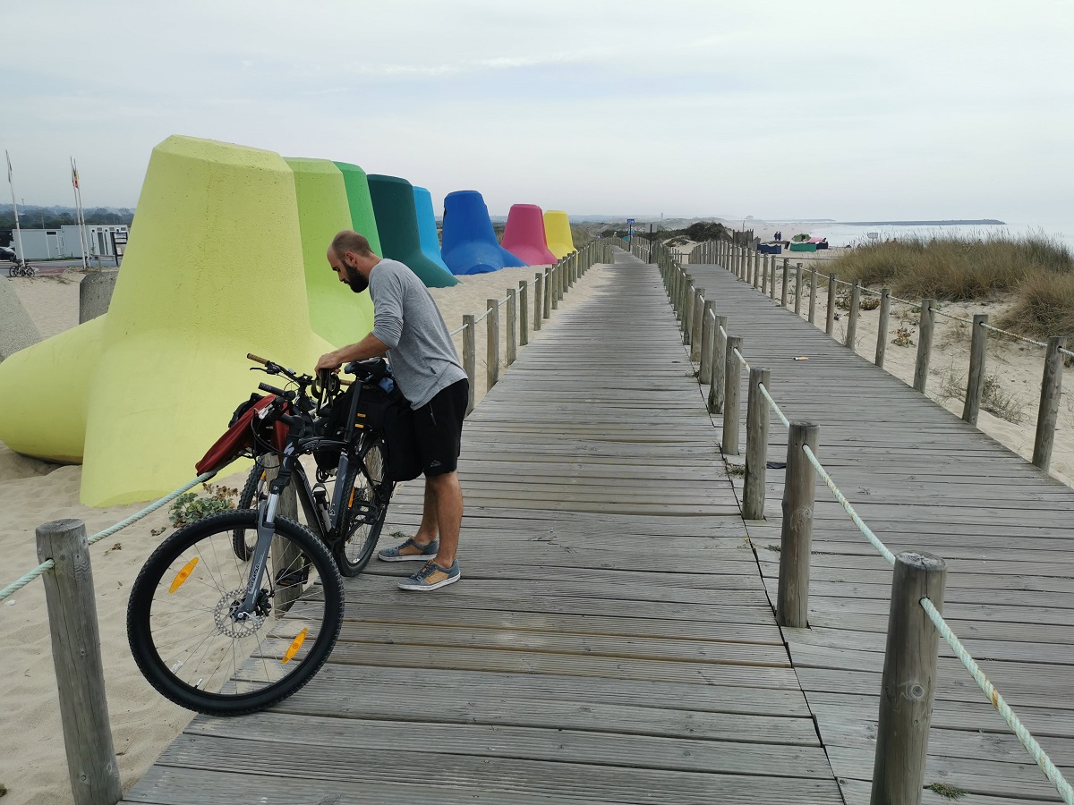 Promenade Matthias Stop auf der Radtour: Porto und seine Promenade