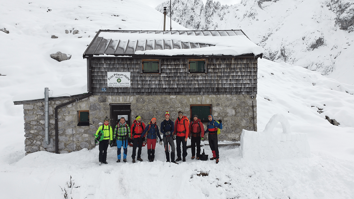 Griesenau Fritz Pflaum Hütte Hüttenübernachtung