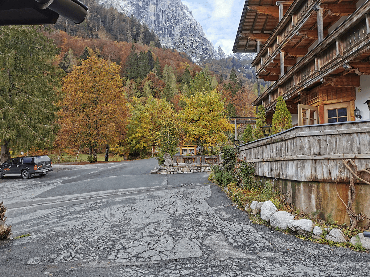 Wanderparkplatz an der Griesner Alm