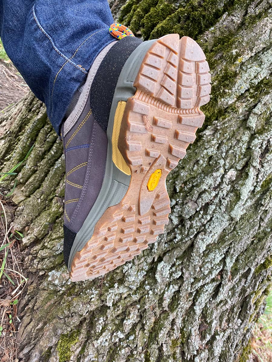 Vibram Sohle des Test Approachschuhs