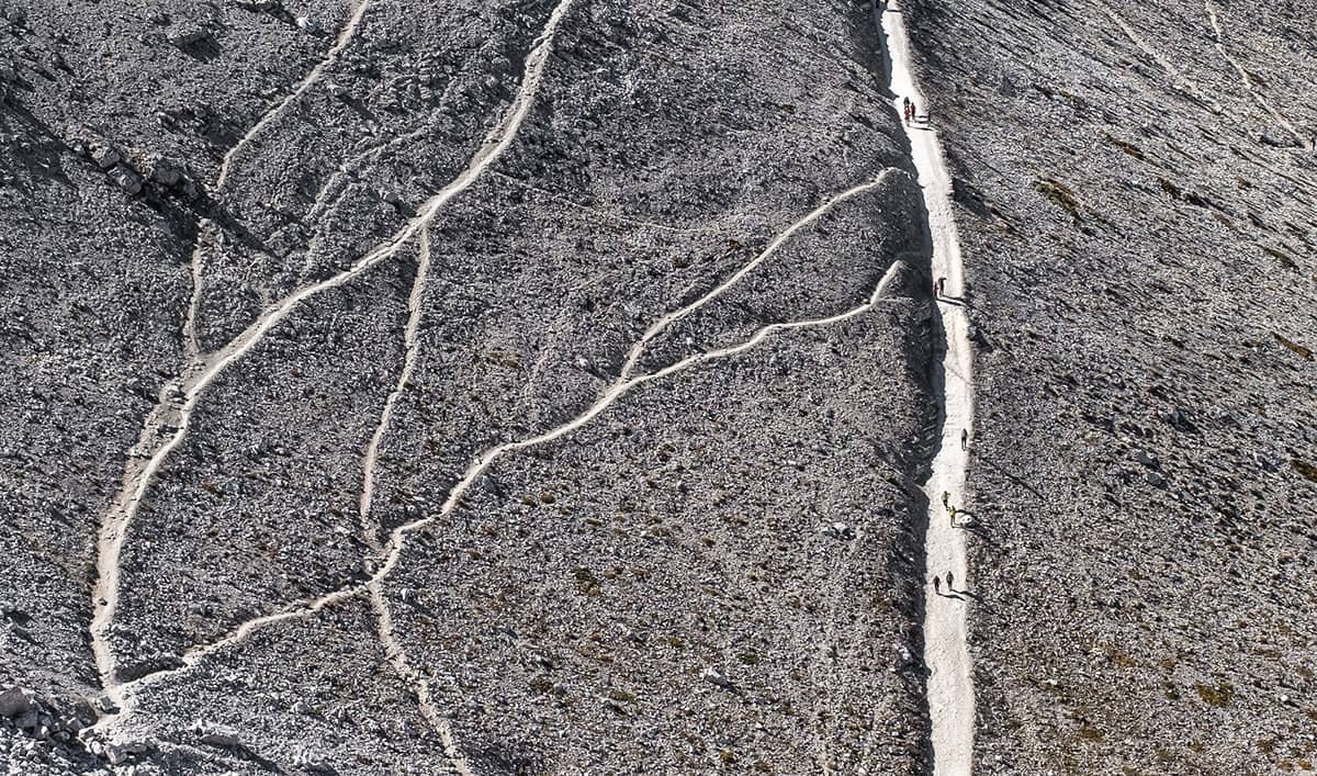 Wanderweg bei Pauli Trenkwalder