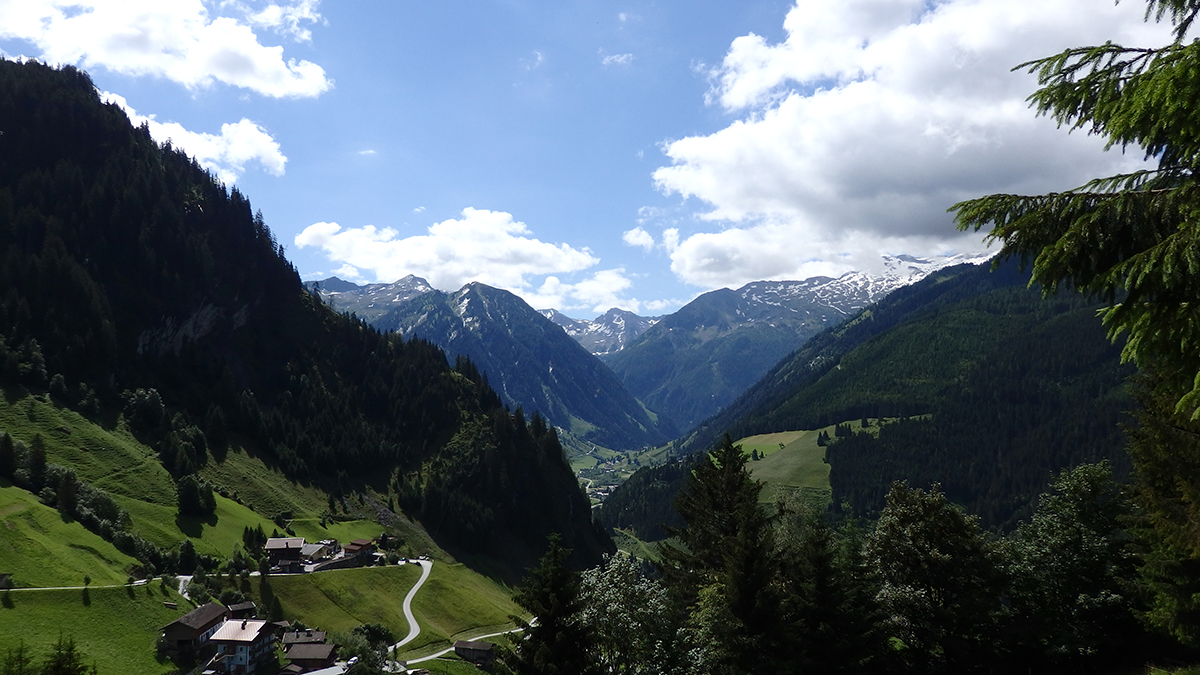 Blick vom Hotel hahnbaum in Sankt Johann im Pongau
