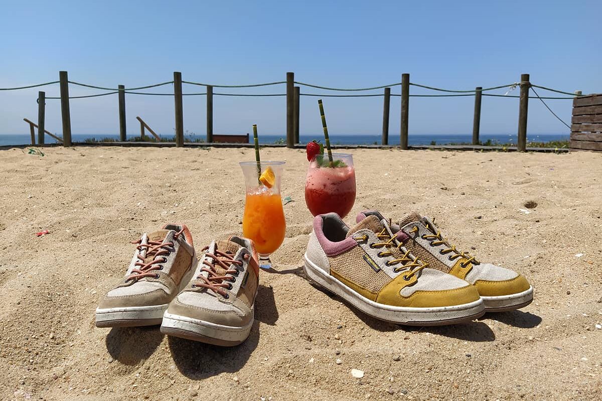 Drinks am Strand auf der Stadtbesichtigung Portos Drinks am Strand auf der Stadtbesichtigung Portos