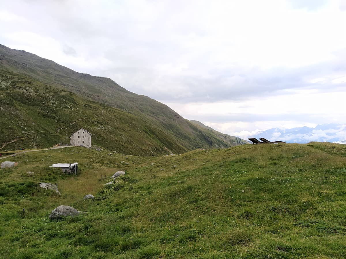 Wandern bei Regen - ausblick