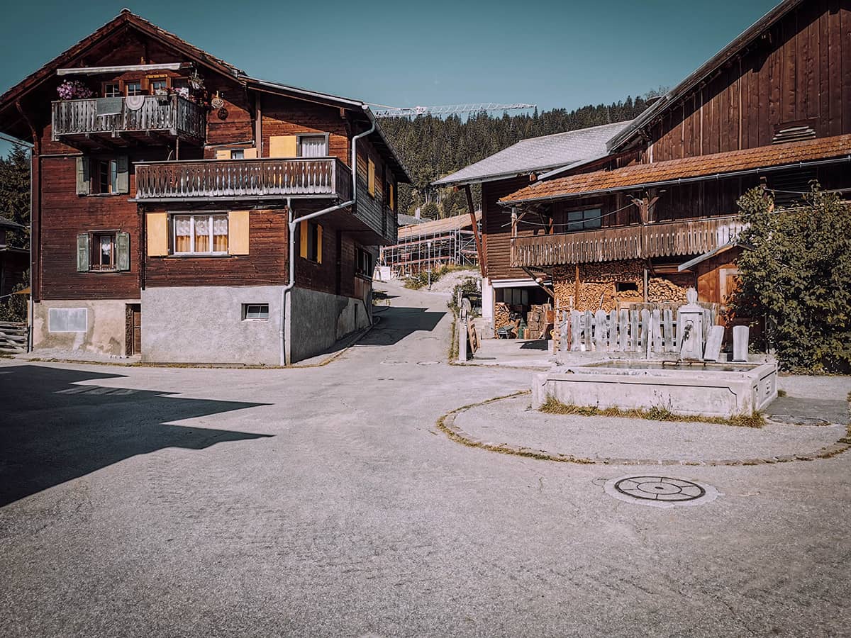 Unterkunft auf der Radtour