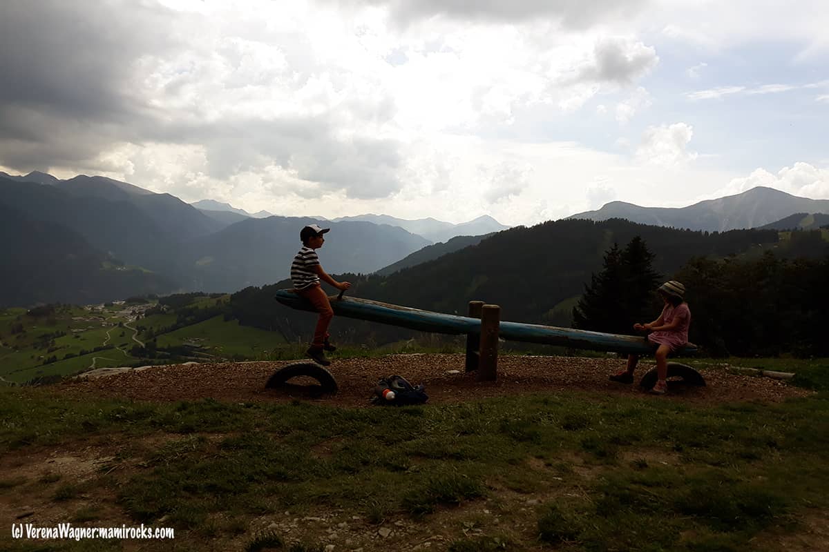 Hexenweg Fiss - Wippe mit Aussicht
