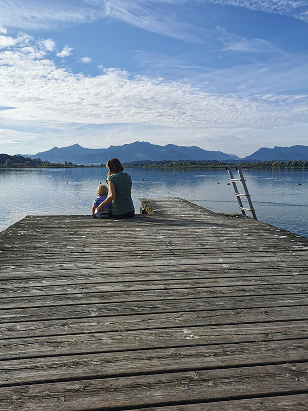 chiemsee umrundung mit dem Rad