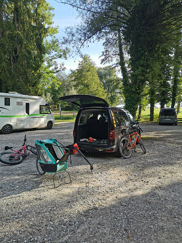 chiemsee umrundung, wo kann ich parken