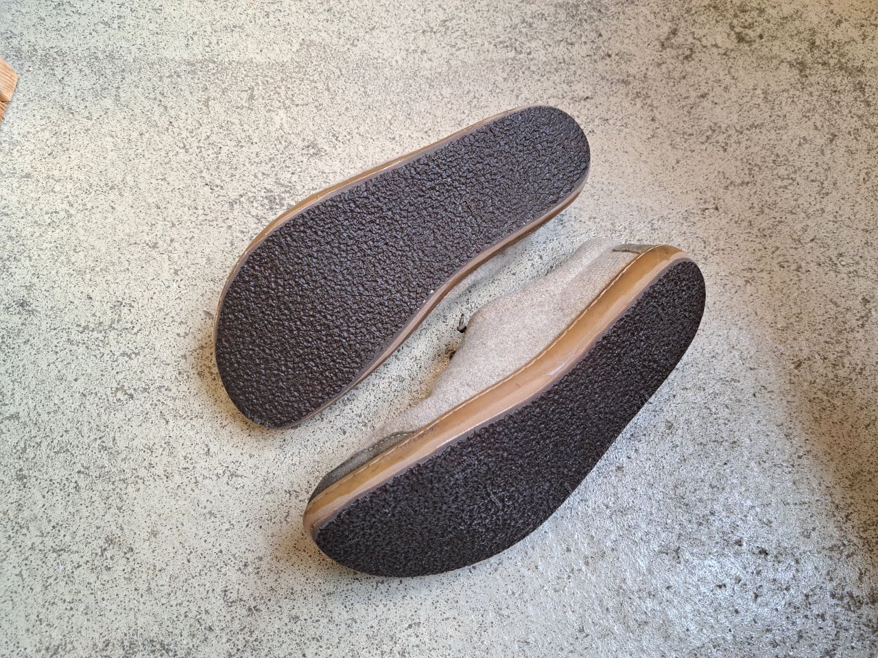 barfußschuh nach der neubesohlung