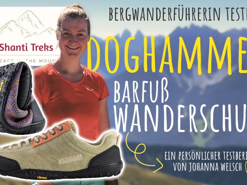 Shanti Treks testet Doghammer Barfußwanderschuhe