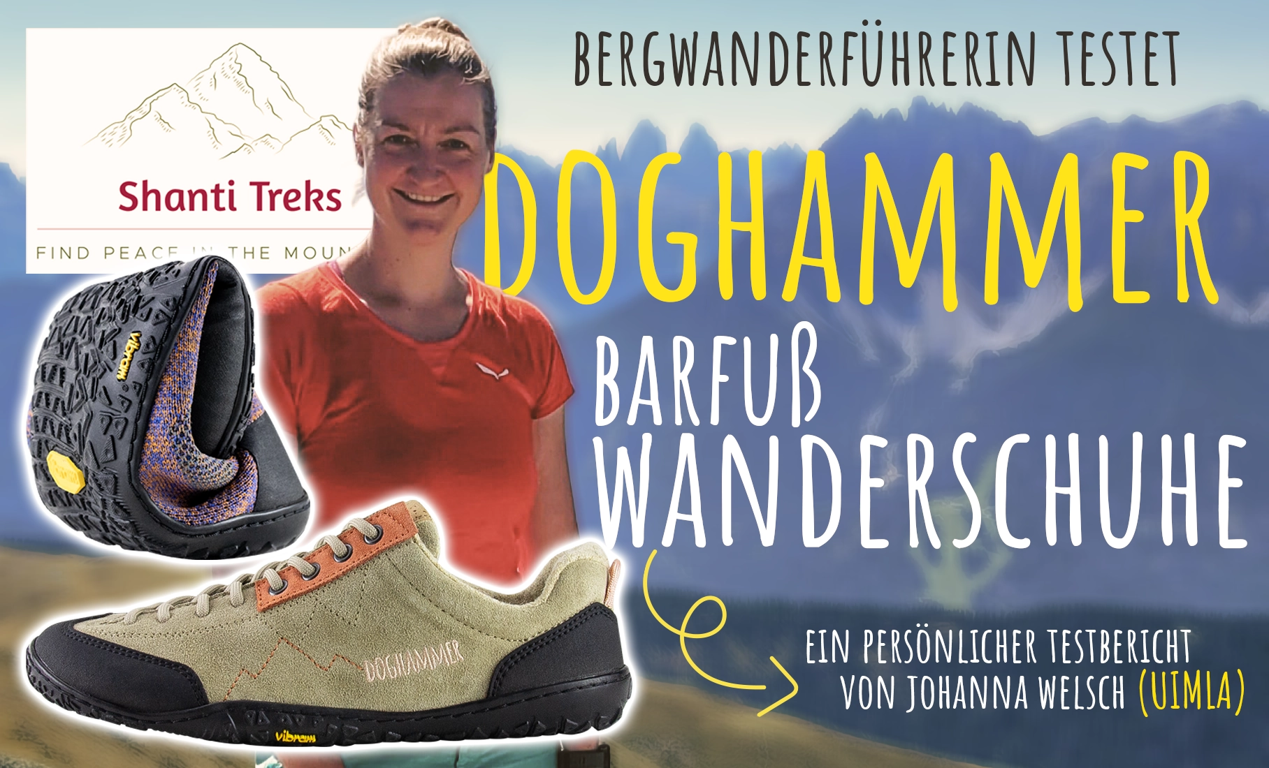 Shanti Treks testet Doghammer Barfußwanderschuhe