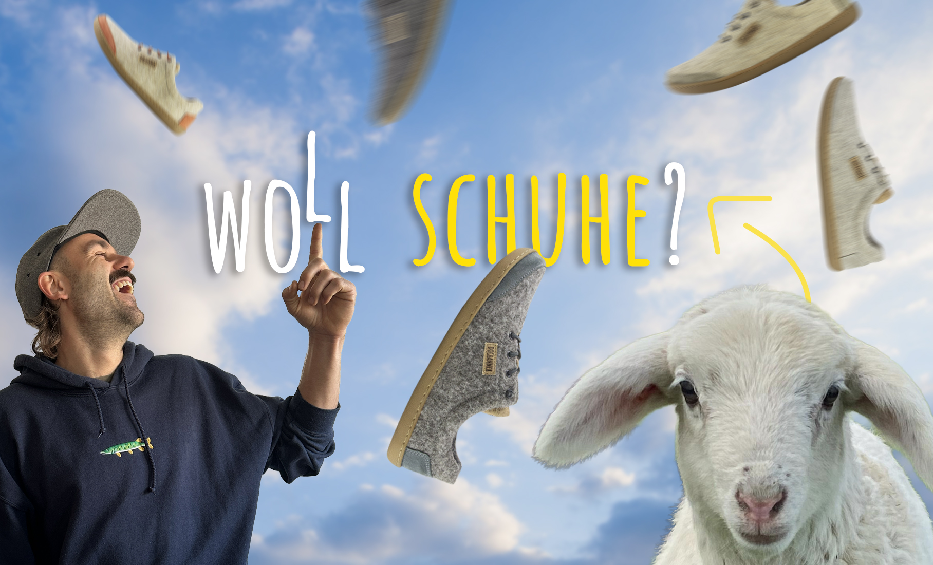 Wolle als Material für Schuhe