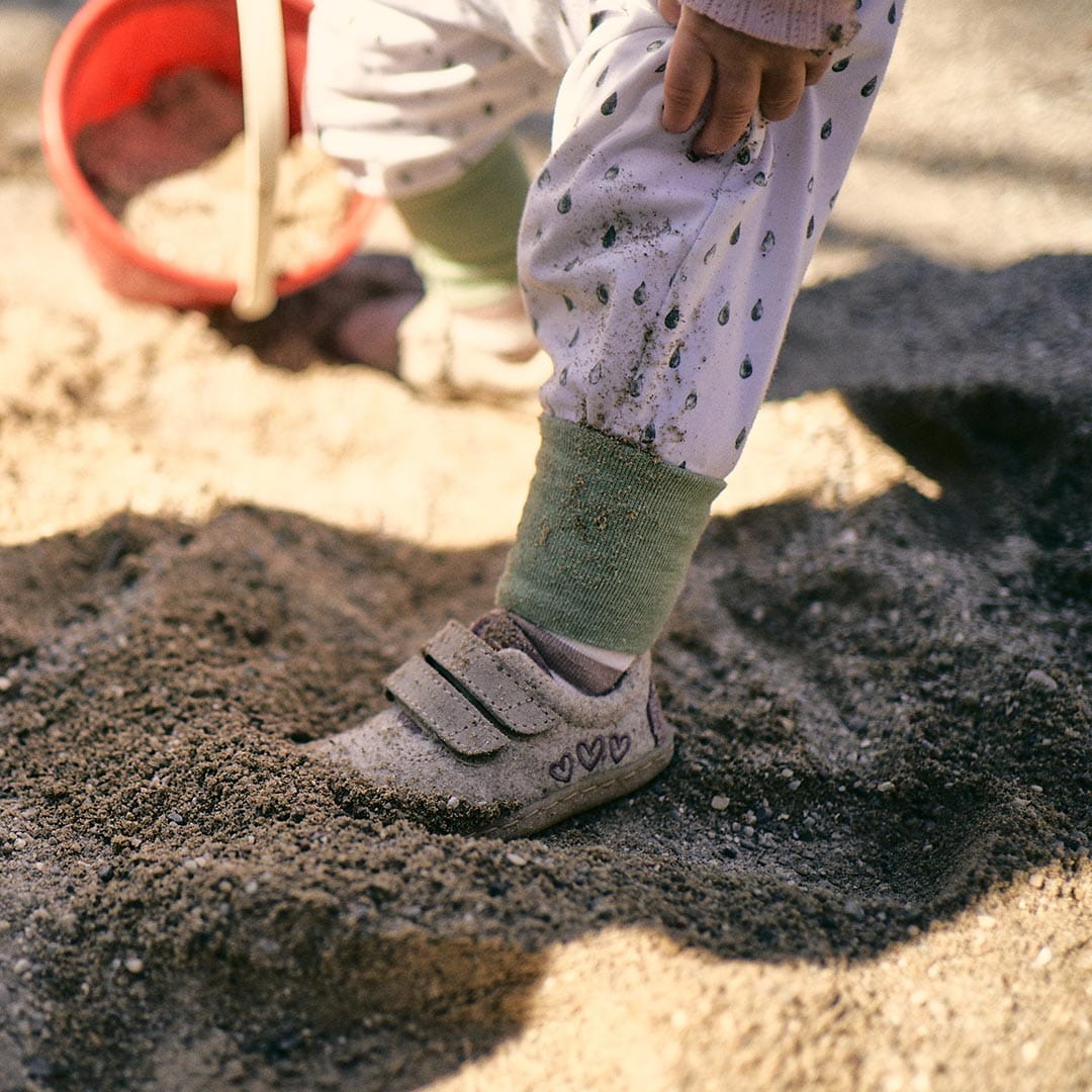 Toddler Terrar Wool | blueberry - Lauflernschuhe