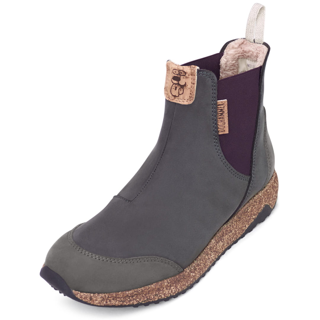 Arctic Traveller vegan | grey - veganer Chelsea-Boot