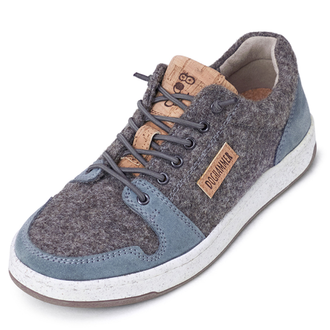 Local Wool Commuter | Ocean Grey - nachhaltiger Wollsneaker