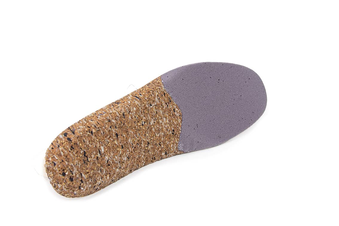 einlegesohle mit fussbett