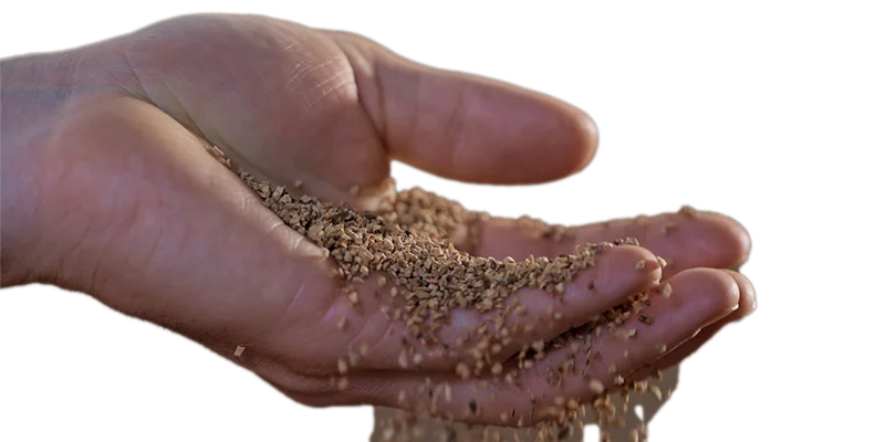 recyceltes korkgranulat für schuhe