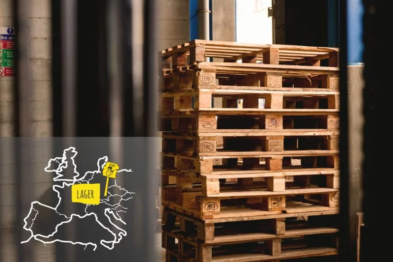 paletten in doghammer lager