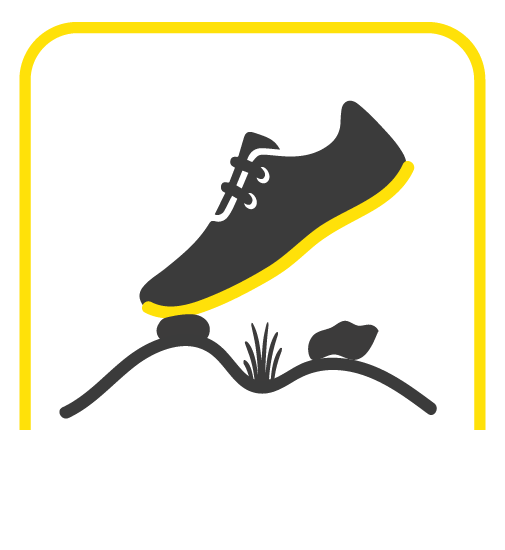 icon für barfußschuhe mit zero drop