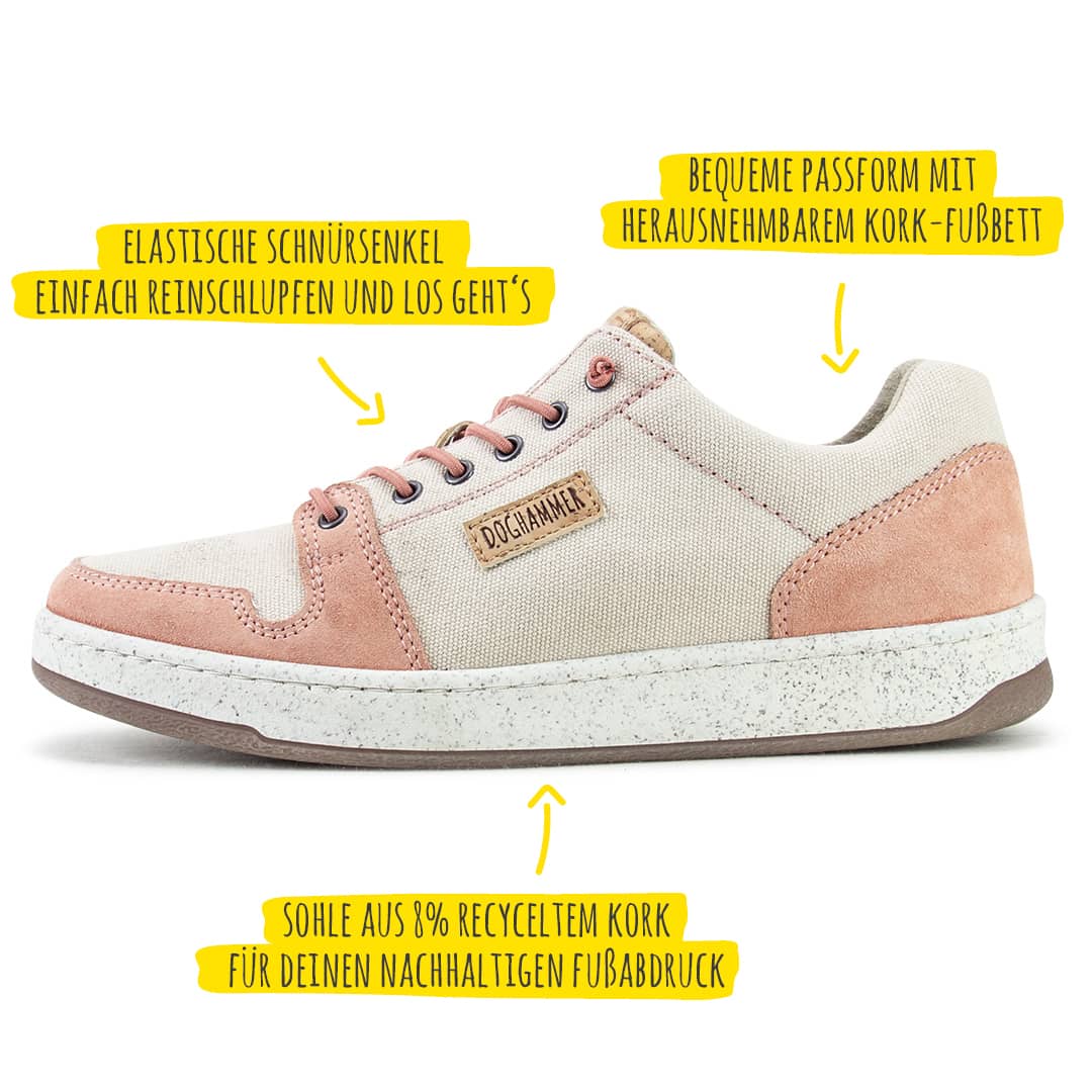 Textile Commuter | peach women