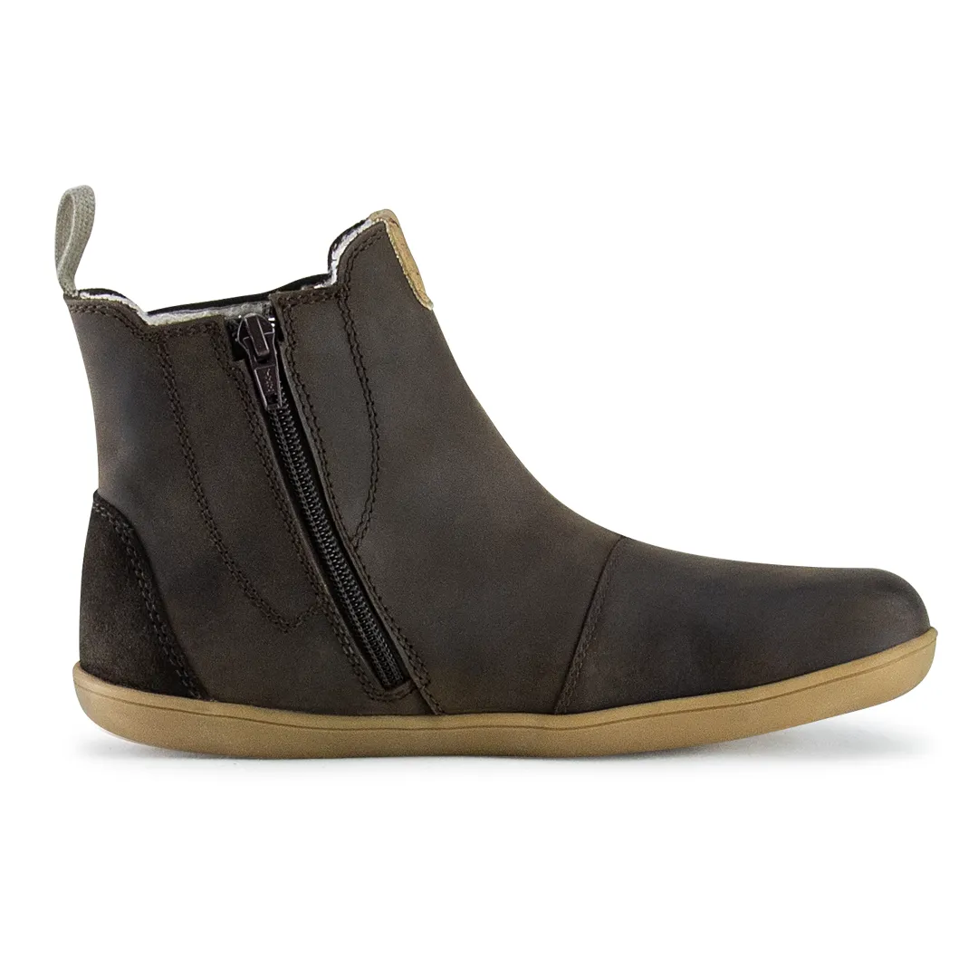Terrar Chelsea Leather WP | darkbrown - Barfuß Chelsea Boots