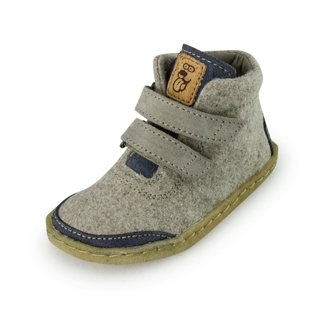 Toddler Terrar Wool High | indigo - Lauflernschuh
