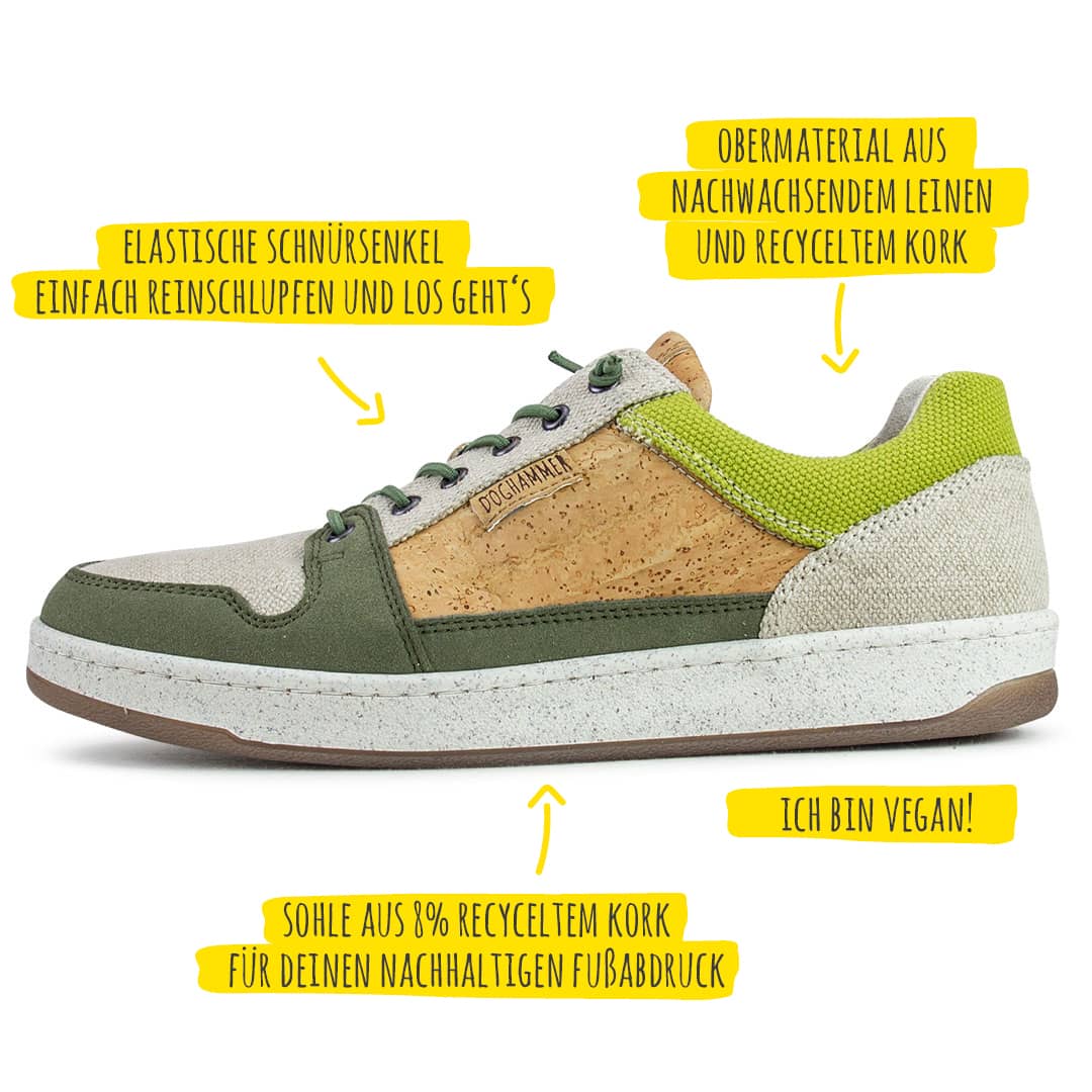 Natural Commuter Vegan | Oli - veganer Herrensneaker