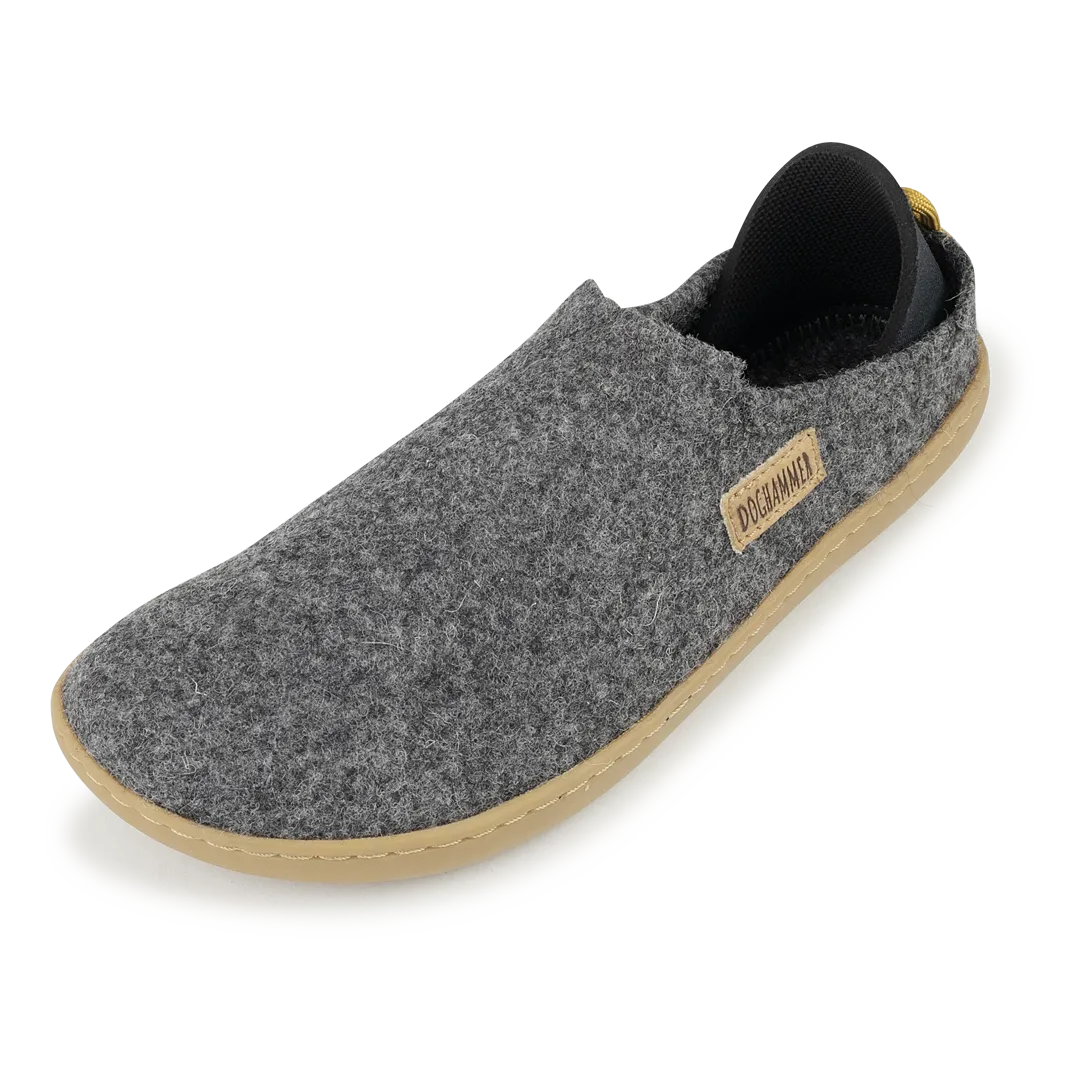 Terrar Dahoam Wool plus | grey – barefoot slippers