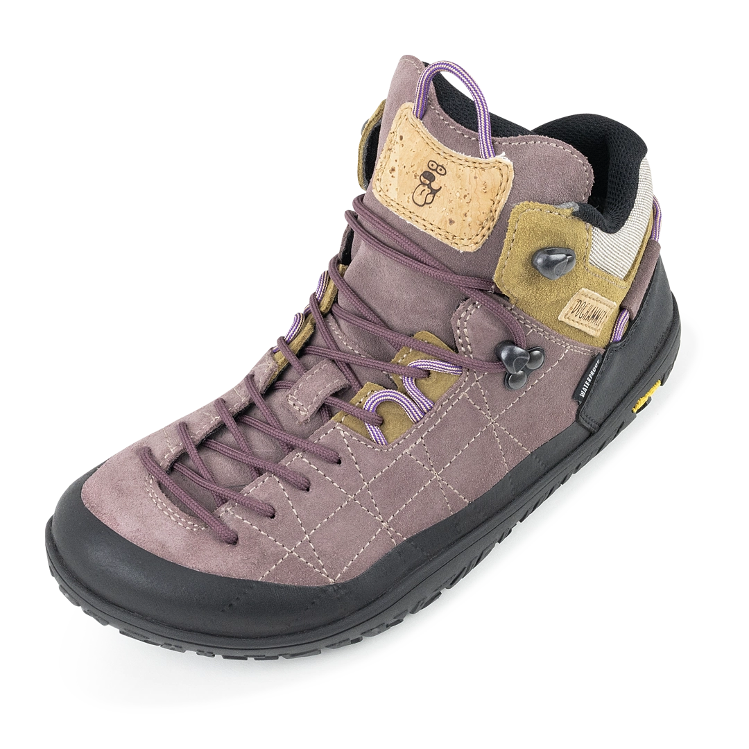 Terrar Rock High WP | blueberry -  wasserdichter Barfuß-Wanderschuh