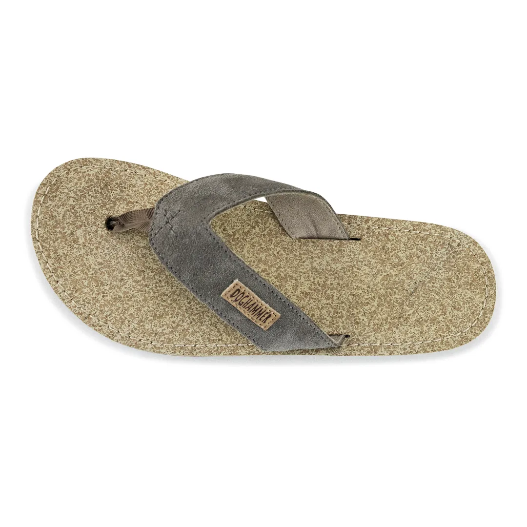 Terrar Toe | greyish - Barfußschuh-Zehentrenner