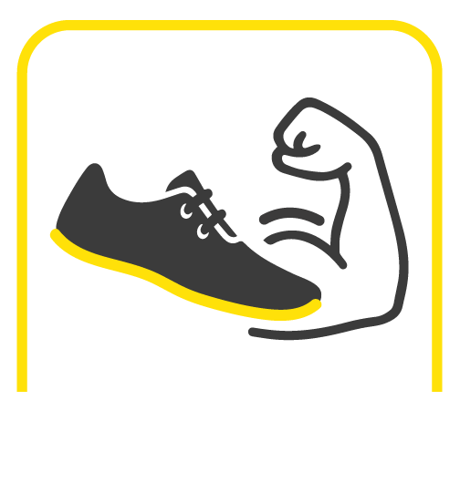 icon für barfußschuhe mit weicher sohle