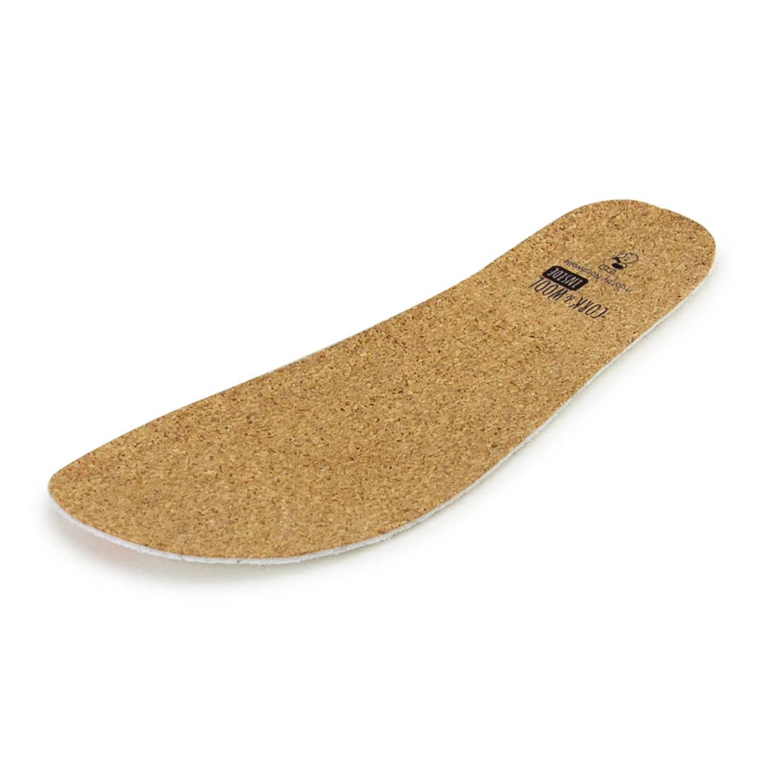 Dünne Korkeinlage für Barfußschuhe