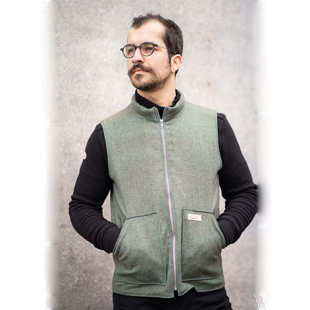 Arvid Merino Weste Nordwolle