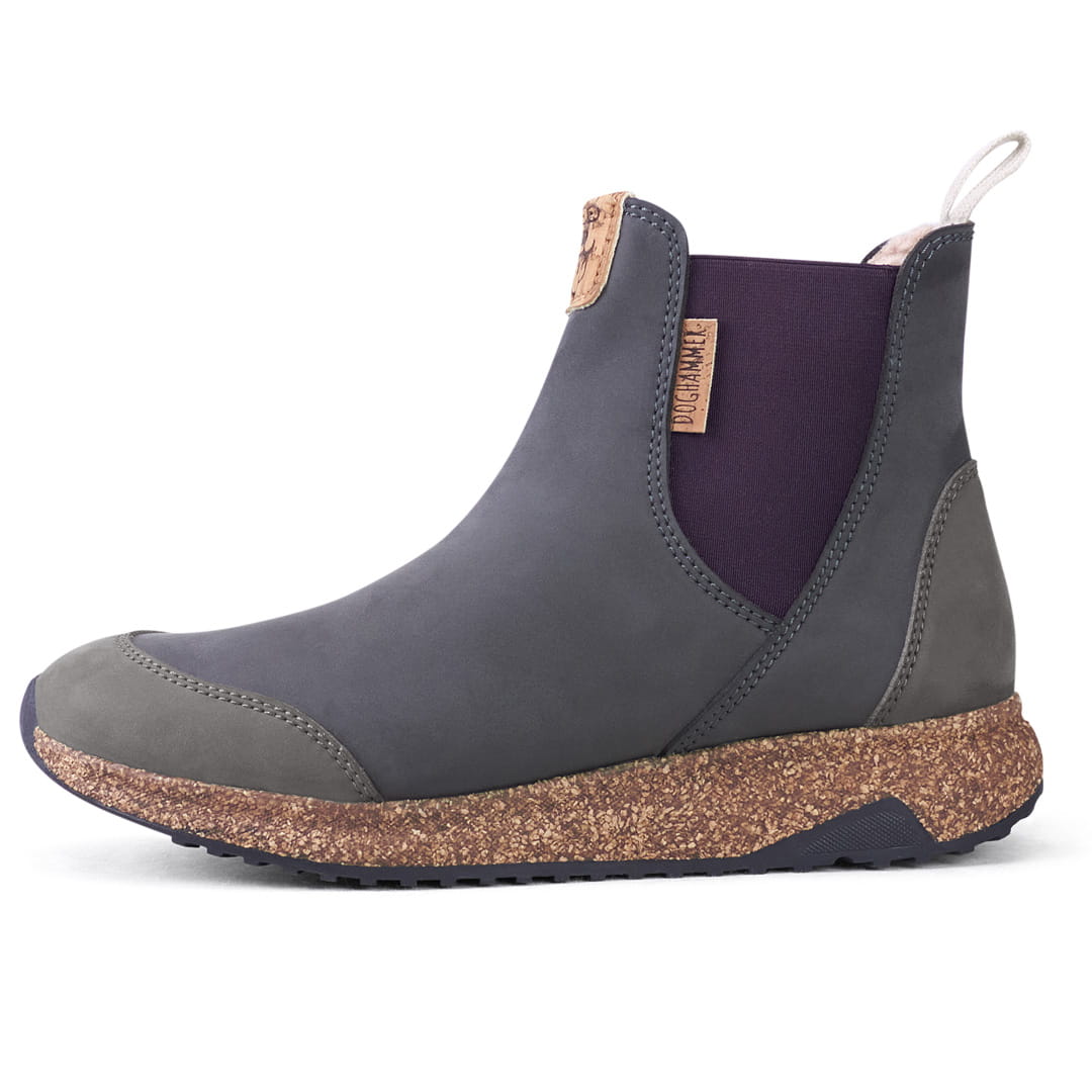 Arctic Traveller vegan | grey - veganer Chelsea-Boot