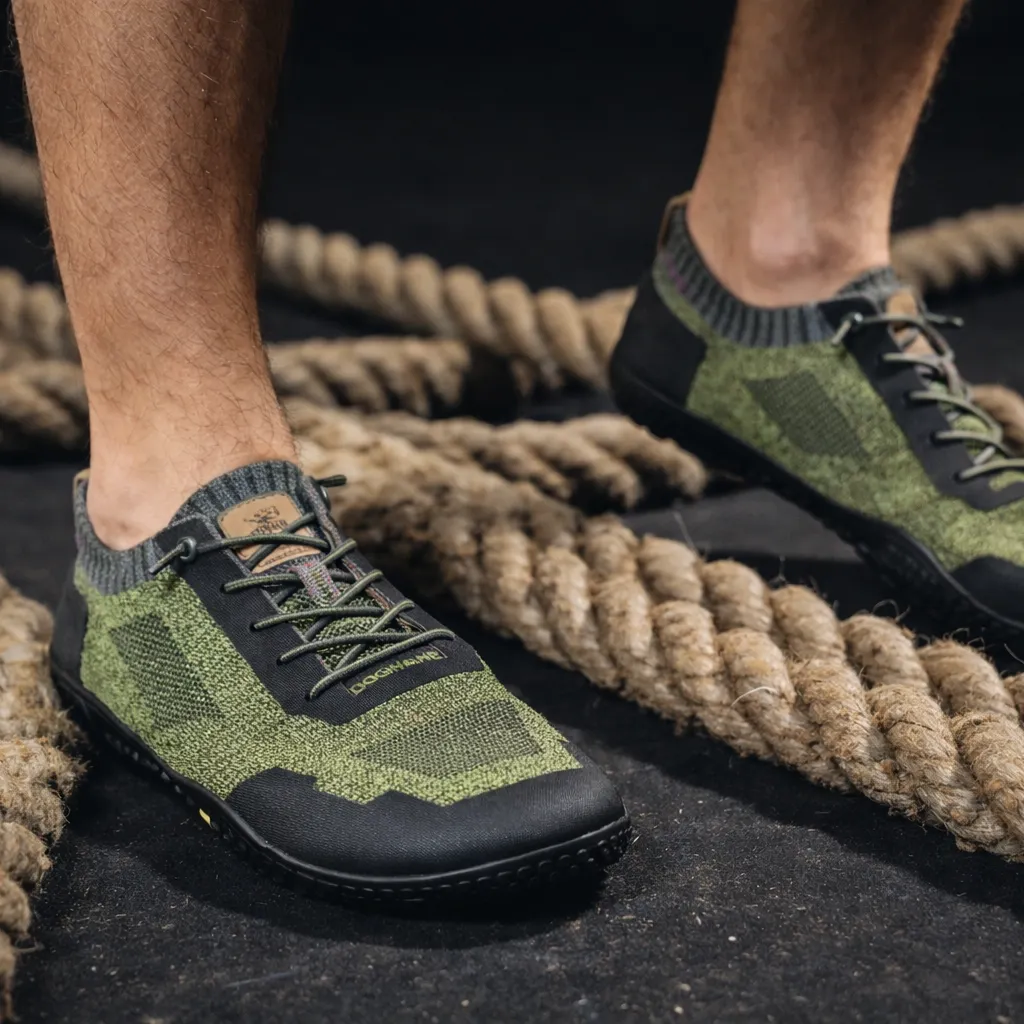 Terrar Trail Knit | forest - Barfuß-Wanderschuh
