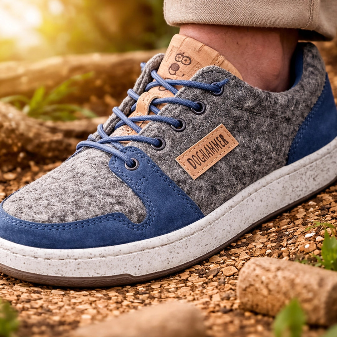 Wool Commuter | indigo - nachhaltiger Herrensneaker