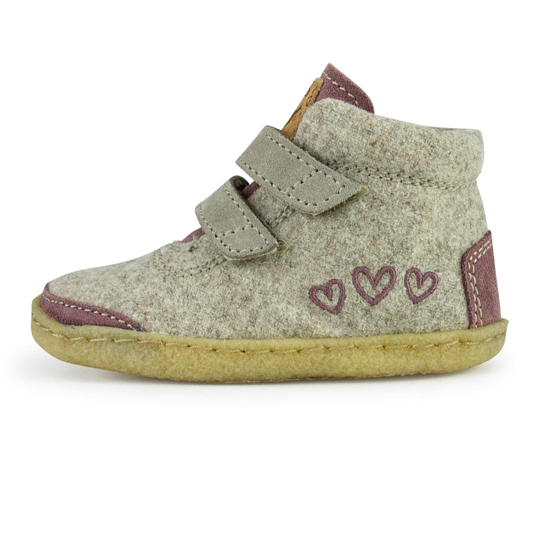 Toddler Terrar Wool High | blueberry - Lauflernschuh