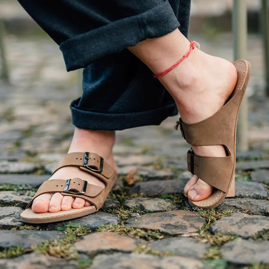 Terrar Letto | brown - Barfußschuh-Sandale