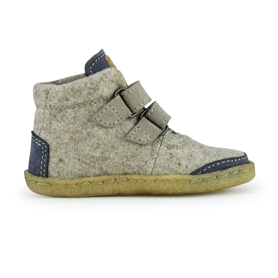 Toddler Terrar Wool High | indigo - Lauflernschuh