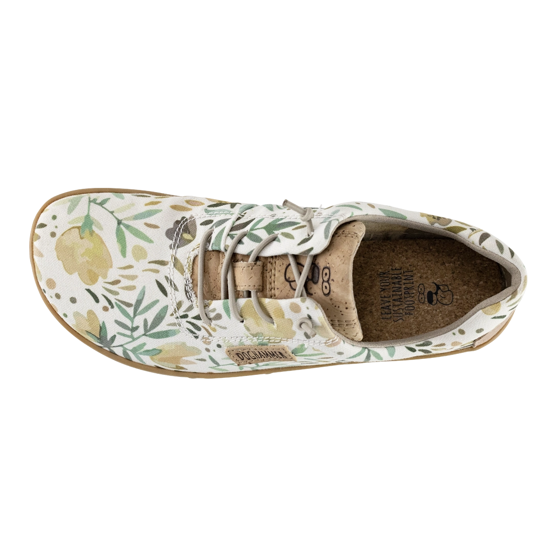 Terrar Textile vegan | olive-flower - Barfußschuh