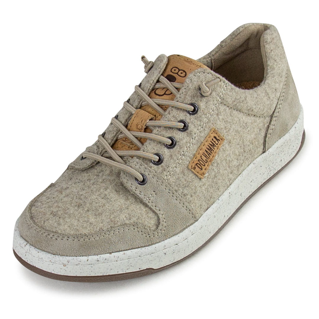 Local Wool Commuter | beige - nachhaltiger Herrensneaker