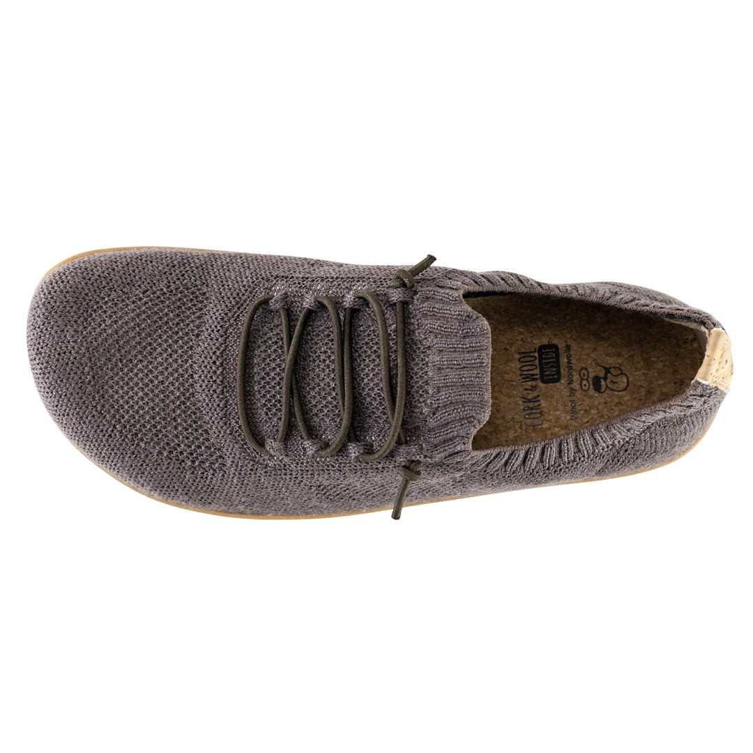 Terrar Knit | aubergine - Barfußschuhe