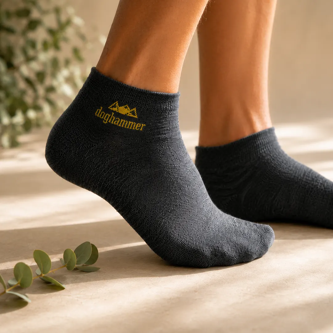 Merinosocken "feet.back socks" | darkgrey