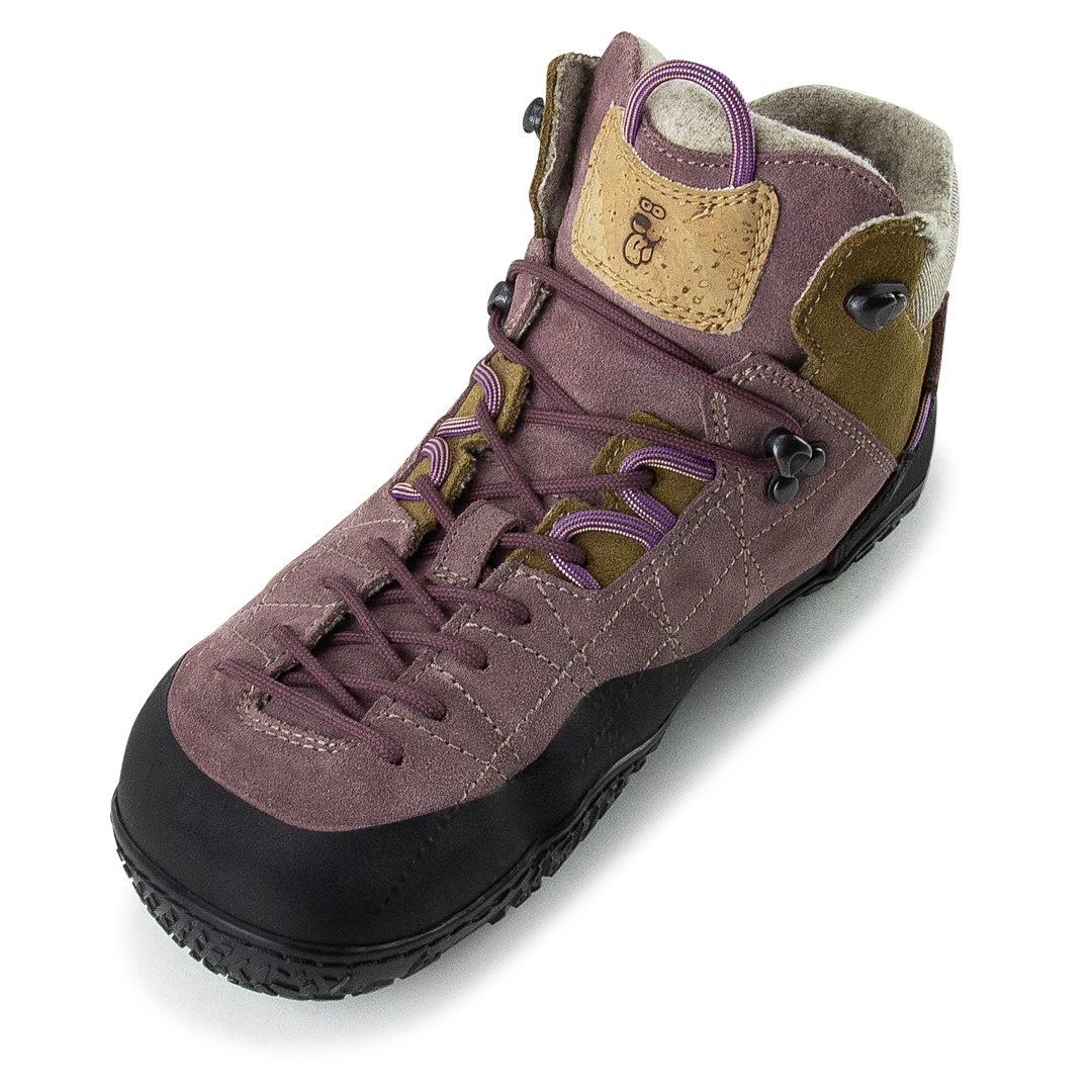 Terrar Rock High WP | blueberry -  wasserdichter Barfuß-Wanderschuh