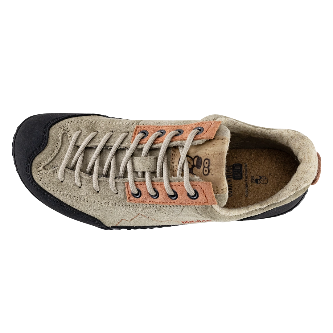 Terrar Rock Wool | beige - Barfuß-Wanderschuhe