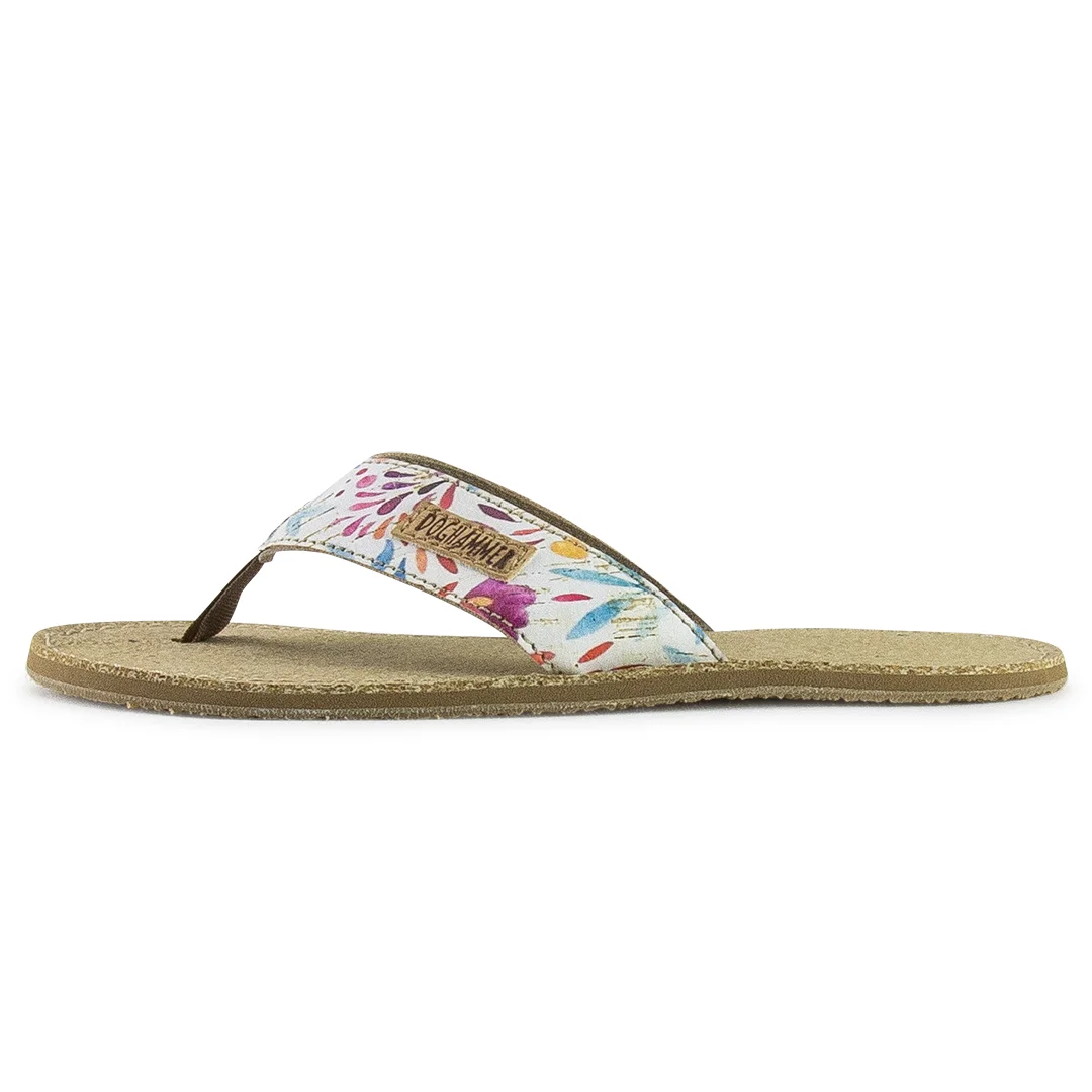 Terrar Toe Vegan | flower - Barfußschuh-Zehentrenner
