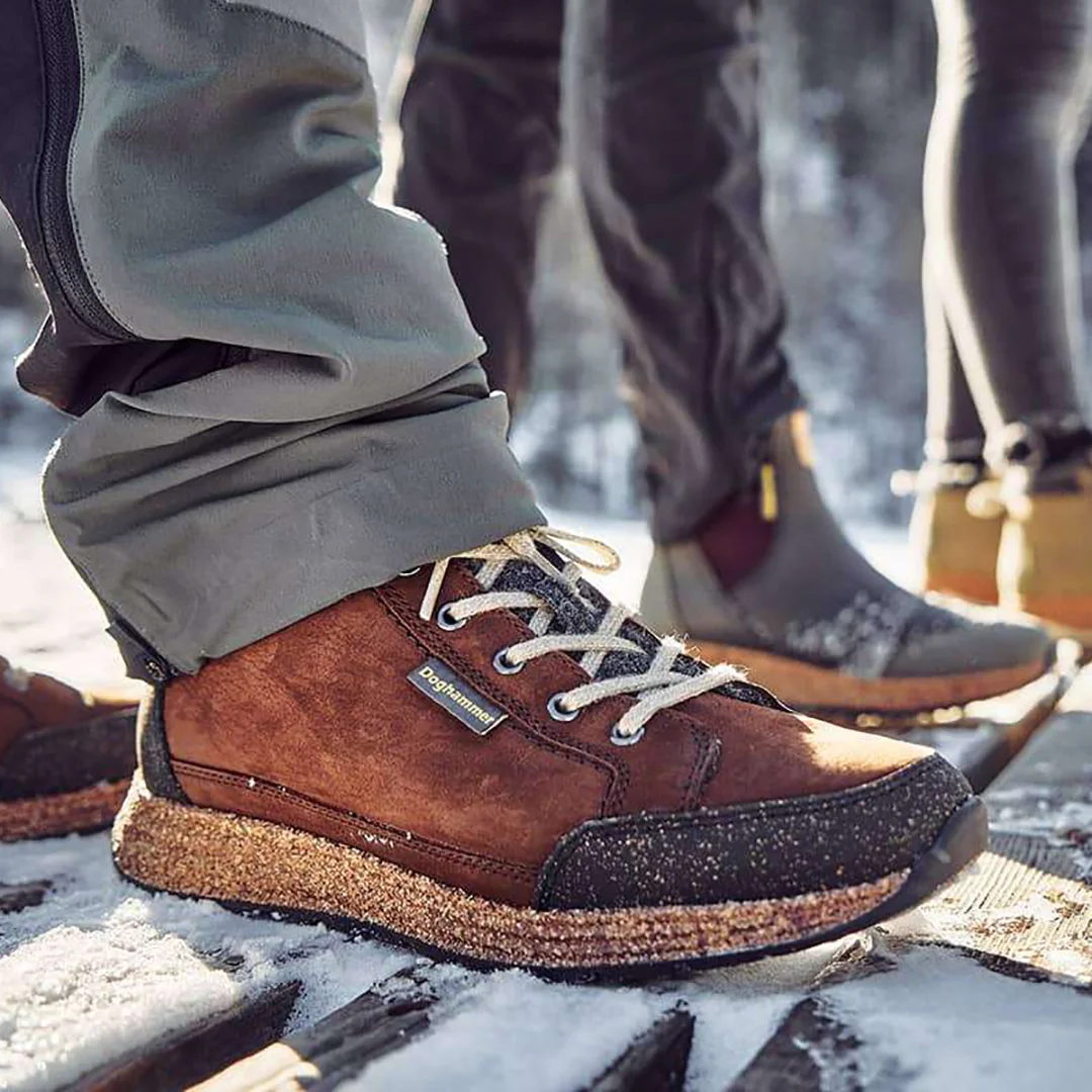 Arctic Adventurer leather | darkbrown - Leder Winterschuh