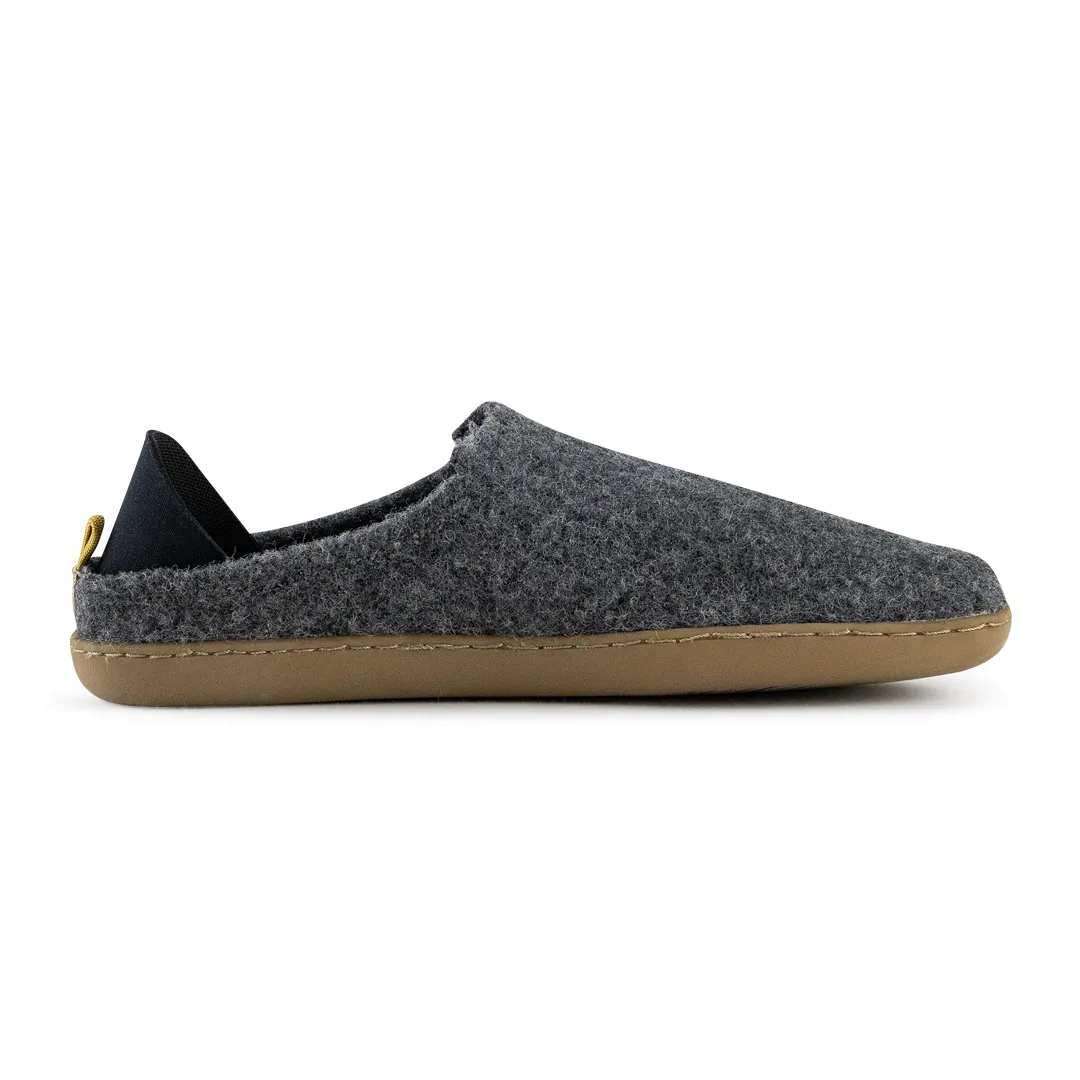 Terrar Dahoam Wool plus | grey - Barfuß Hausschuh