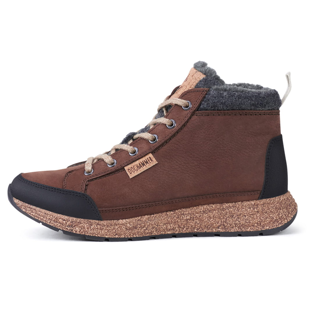 Arctic Adventurer leather | darkbrown - Leder Winterschuh