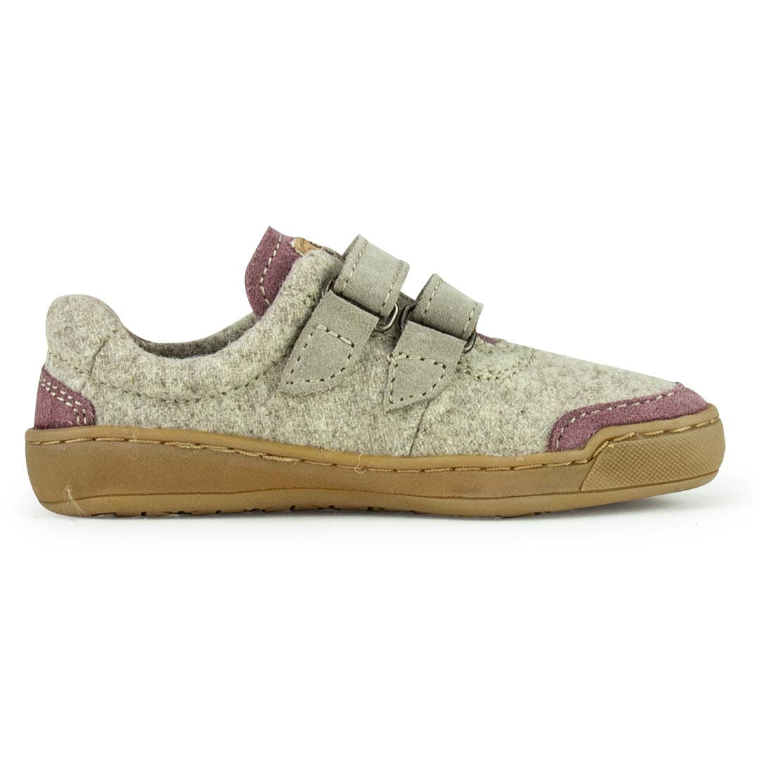Kids Terrar Wool | blueberry - Kinder Barfußschuh